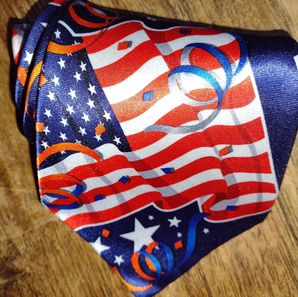 4TH of July men's necktie